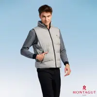 在飛比找momo購物網優惠-【MONTAGUT 夢特嬌】商務休閒立領保暖鋪棉背心(T34