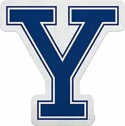 Rico Industries NCAA Yale Bulldogs Primary Shape Cut Pennant - Home and Living Room Décor - Soft Felt EZ to Hang
