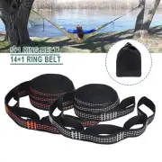High Load-Bearing Swing Polyester Rope Hammock Strap Reinforced Camping