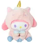 "Clearance" My Melody Rabbit Pink Fluffy Plush Happy Unicorn LARGE Pillow Toy
