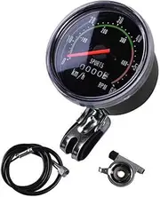 BESPORTBLE Bike Circular Mechanical Code Table Bike Mechanical Odometer Velocímetro Odometer for Speedometer Odometer Bicycle Speedometer Bike Headlight Cycling Speedometer Accessory