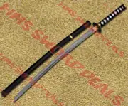 Black Clover Sword of Yami Demon Slasher Sword Full Tang Damascus Katana Sword