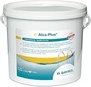 BAYROL e-Alca-Plus - Granules for Correcting an Unstable pH Value Due to Low Alkalinity - Bucket Contains Dosing Cup & Plastic Bag with Safety Lock - 5 kg