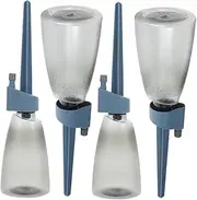 Luxshiny 4 Sets Self Watering Spike System Auto Watering Devices for Plants Drip Control for Various Plant Needs