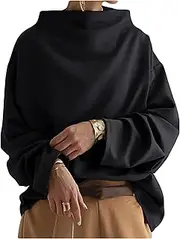 [Dressnu] Women's Pullover Top Loose Bottom Casual