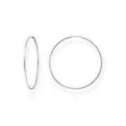 Buy Hoop Earrings Large Silver by Thomas Sabo online - THOMAS SABO Australia