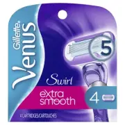 Gillette Venus Swirl Women's Razor Blade Refills - 4 count