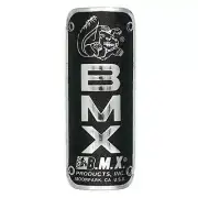 Mongoose - 1984-85 Head tube badge - MOORPARK INC 4 hole - Old school bmx