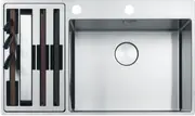 Franke Box Centre 1&1/2 Bowl Prep Centre Sink -