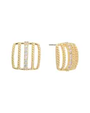 Juvell 18K Plated CZ Studs