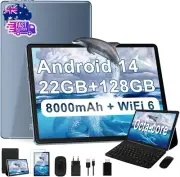 2025 Newest Tablet 10 Pollici Android 14, 22GB RAM + 128GB ROM/TF 1TB, 8-Core 2.