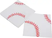 ERINGOGO 40Pcs Baseball Pattern Disposable Napkins Soft Absorbent for Baseball Themed Birthday Parties Tableware for Celebrations and Family Gatherings