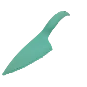 1 TUPPERWARE CUT N SERVE PASTRY CUTTER KNIFE PIE CAKE SERRATED EDGE MINT GREEN