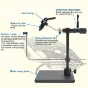 Fly Tying Vise Binding Tool Universal with Bobbin Thread Holder with Base