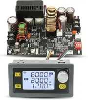 Daseeme LCD Display CNC Adjustable Direct Current Stabilized Voltage Power Supplys Constant Voltage and Constant Current 20A 1200W Step-Down Module