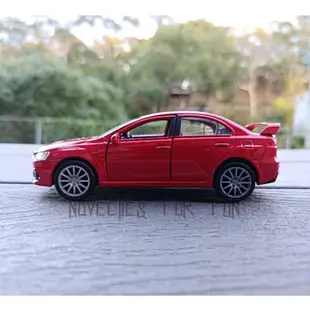 三菱Mitsubishi Lancer EVO X EVOLUTION進化末代 1:36模型車 GRAND LANCER