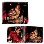 New Alucard HELLSING ULTIMATE BiFold Wallet Herushingu Credit Card Billfold
