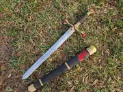 Handmade eva foam Enchanted Crusader Longsword And Scabbard King Richard