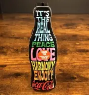 Coca-Cola Bottle Tin Bank 1971 The Unity Collection - The Contour Bottle Design