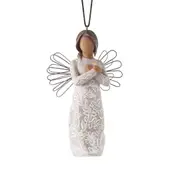 Willow Tree Remembrance Angel (Darker skin) Hanging Ornament by Susan Lordi