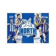 1000pc Licensing Essentials AFL North Melbourne Kangaroos 4Player Puzzle 70x50cm