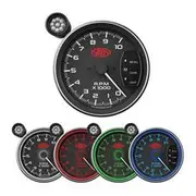 SAAS Muscle Series Tachometer 0-10K Shiftlite - 5 Inch, Black SG-TAC5B