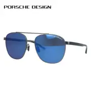 Porsche Design Sunglasses with Mirror Lenses P8926 B Size 59 Wellington Style