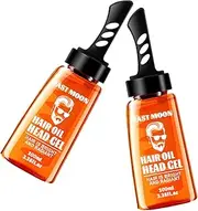 minkissy Fluffy Hair Styling Kit Hair Gel Comb Wax Non-flaking Paste for Men Easy to Wash Male Grooming Product
