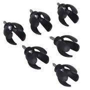 6 Pack 3-Prong Golf Ball Retriever Grabber Pick-Up Claw Picker Upper Grabber