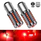 2x Red 1157 BAY15D 36 COB LED Car Brake Tail Light Lamp Parking Bulb Accessories