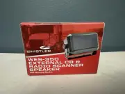 Whistler External Bracket Mounted CB & Radio Scanner Speaker (WES-350)