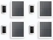 New Ring Outdoor Camera Plus, White (Solar) | DIY Wireless Outdoor Security Camera | Wide-Angle 2K Video with Ring Vision, | alternative to CCTV I 30-day free trial of Ring Home Plan I 4 cameras