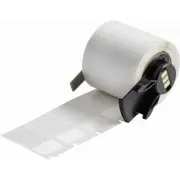 Brady Label,3/4 in W,Clear; White M6-30-427 Brady M6-30-427 888434600825 Clear,