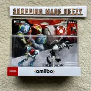 Metroid Dread Samus EMMI Nintendo Switch Amiibo Figures 2-Pack Set