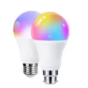 E27 B22 RGB Smart WiFi LED Light Bulb - For Alexa and Google Home