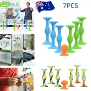 7 x Sucker Darts Throwing Game Sticky Pop Table Toy Party Drinking Toys VIC