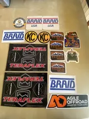 Off-roading Stickers 4WD 4x4 SUV Dirt Adventure Vehicle Overlanding (30+)