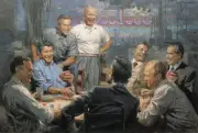 Andy Thomas - Grand Ol Gang Republican Presidents 20 x 30 S/N Paper Giclee