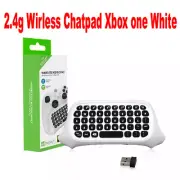 2.4G Wireless Chatpad Message Keyboard Receiver For Xbox One S Controller White