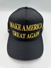 Make America Great Again Trump Cali Fame Never Surrender Black Snapback Hat Cap