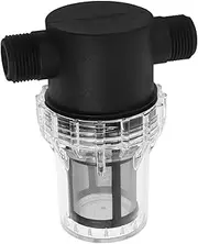 JEWEDECO Inline Pump Strainer with Mesh Filter for Efficient Garden Irrigation Car Wash Outdoor Water Systems Quick Installation Design Versatile Use for Filtration Needs