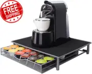 Coffee Pod Holder Drawer Coffee Pods Tray Storage Organiser for Home Office Kitc