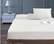 1500TC Egyptian Cotton 3pc Fitted Sheet + Pillowcases Set(No Flat Sheet)