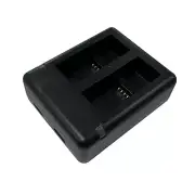 2-Slot USB Type C Battery Charger Charging Hub for Gopro Hero 11/10/9 Camera m