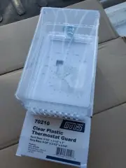 MARS 70210 CLEAR PLASTIC THERMOSTAT GUARD 6 3/8 X 3 1/2 X 3" NEW