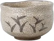 Shino Tea Bowl (Kami Kiln) (Wood) (12.5 x 12.5 x 7.8 cm) | Setomonohonpo