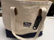 Topper harbor lights Cape May tote bag NWT heavy canvas