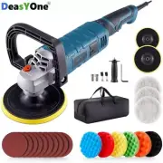 1600W Buffer Polisher 6/7Inch Detachable Handle - Car Boat Sanding Rotary Waxer