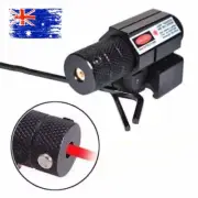 Mini Red Dot Laser Sight Picatinny Mount For Gun Rifle Scope Hunting