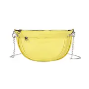 Vintage Casual Women Pu Leather Crossbody Bags Female Small Purse Shoulder Portable Pure Chain Purse Messenger Handbag